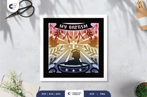 3D SVG Baptism Shadow Box: A Designer’s Review for Real Client Projects