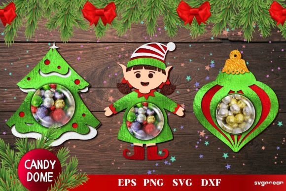 Candy Ornament SVG