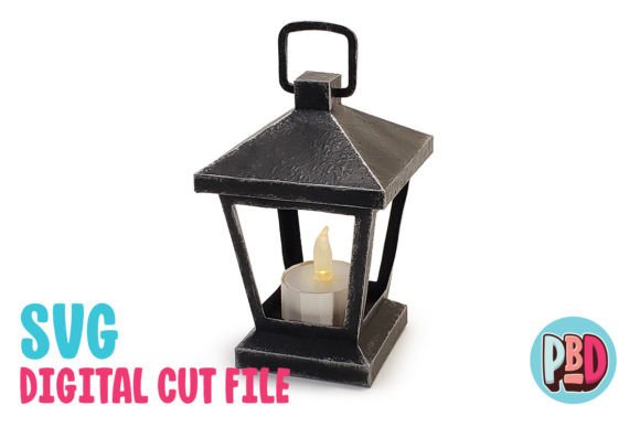 Lamp Post Ornament: A 3D SVG Shape for Elegant Editorial Design