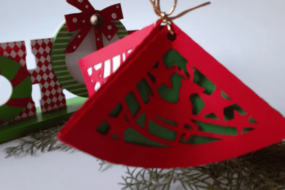 Reindeer Christmas Ornament Box: A 3D SVG with Seasonal Charm