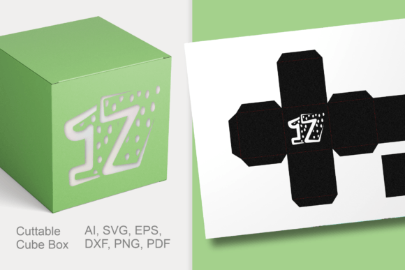 Reviewing the Number 17 Cube Gift Box Template SVG for Real Embroidery Projects