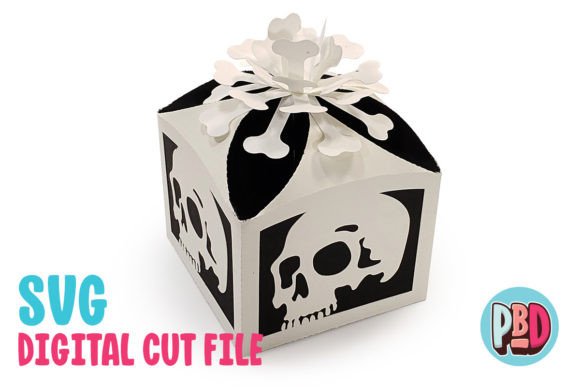 Skull Gift Box: A Halloween Embroidery Staple?