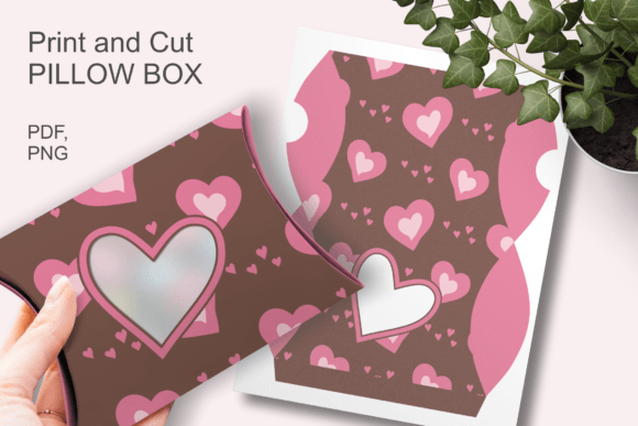 The Brown Valentine Hearts Window Pillow Box immediately caught my eye as a seasonal design with strong tactile appeal. The 3D SVG format makes it ideal for digital sellers looking to offer a printable, cut-and-assemble gift box template for Valentine’s Day. It’s got that charming, handmade aesthetic that Etsy shoppers and DIY crafters love—especially around the holidays.